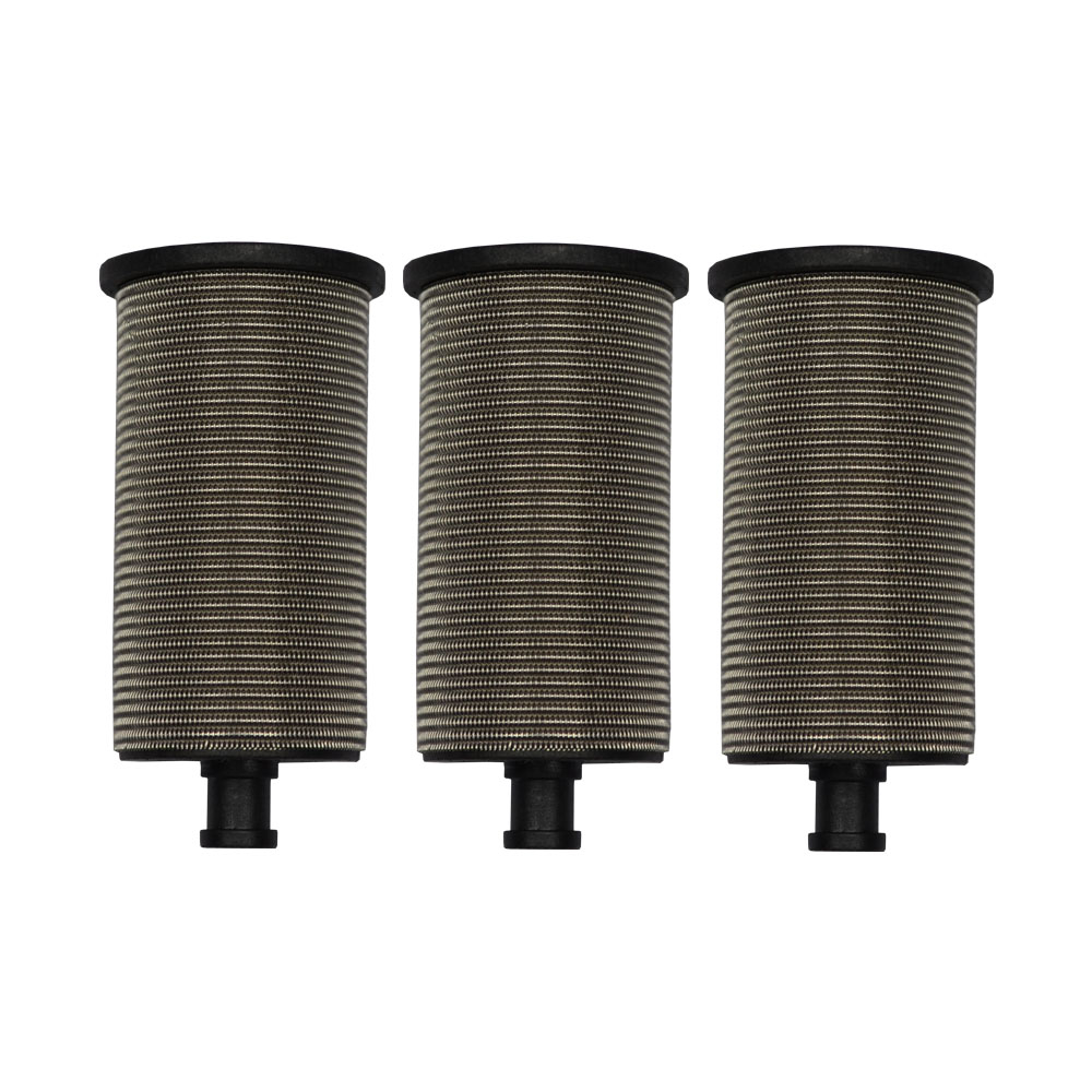 3 x main filters suitable for Wiwa & Binks paint sprayers black #100