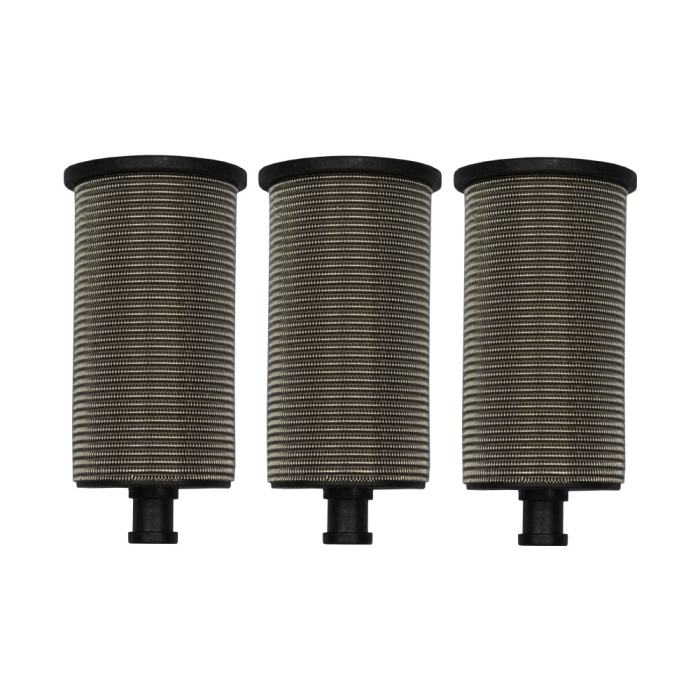 3 x filtri per apparecchi airless Wiwa & Binks - neri #100