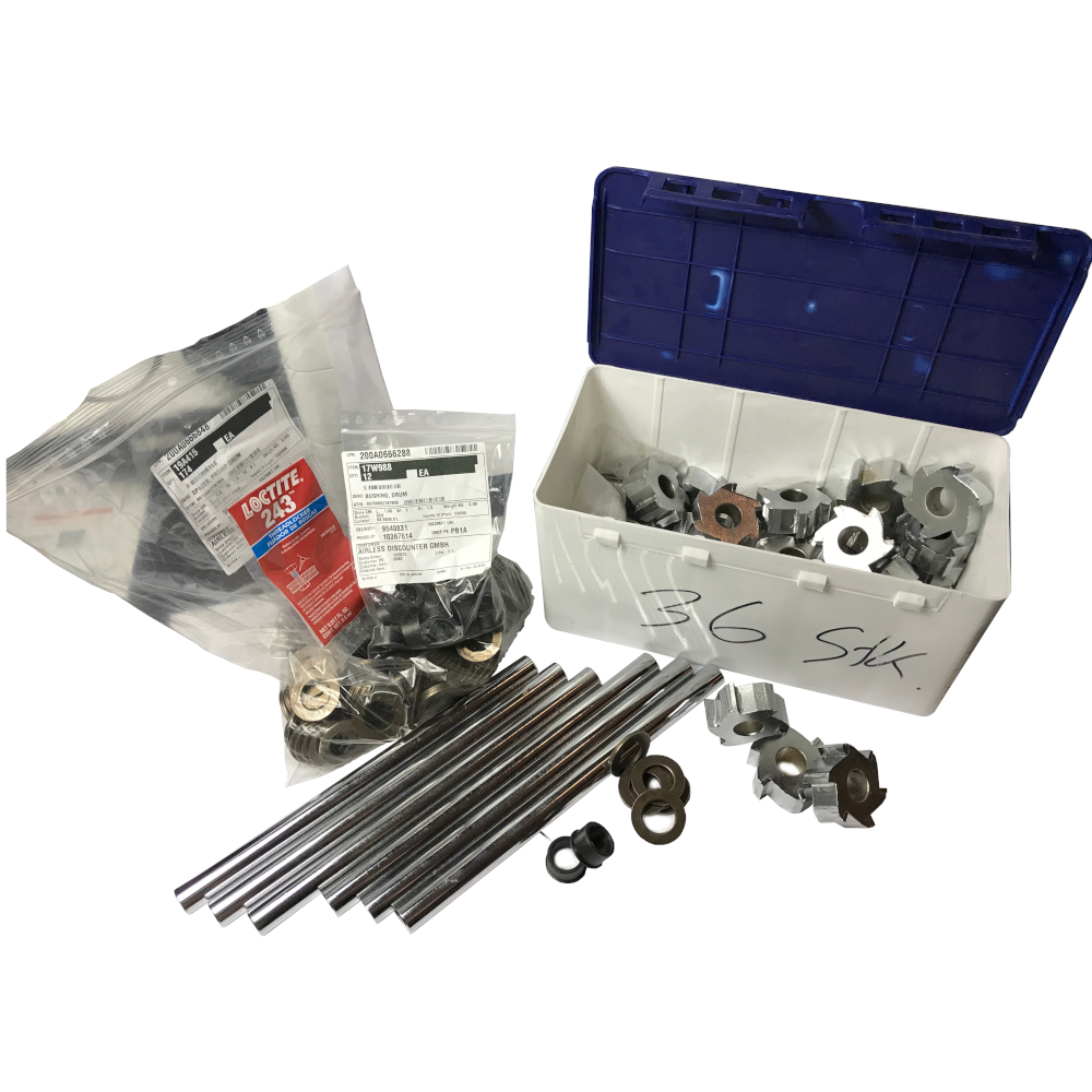 Graco Rebuild Kit for Drum 25N230 Carbide-Tipped Miller 10in 25,5cm (36C & 174S) - 25N309